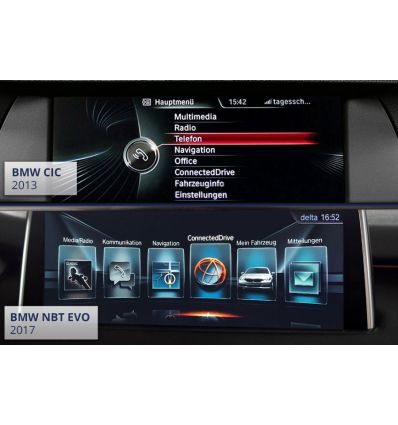 VIM Video in motion per BMW, Mini CIC iDrive NBT EVO Professional F/G-Series ID7 - OBD