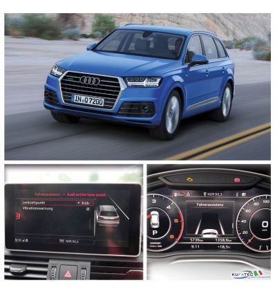 Active Lane Assist incl. traffic jam assist - Audi Q7 4M