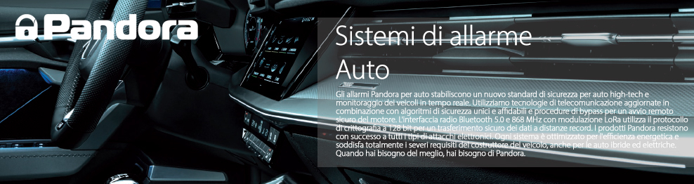 Pandora - Sistemi di Allarme per Auto