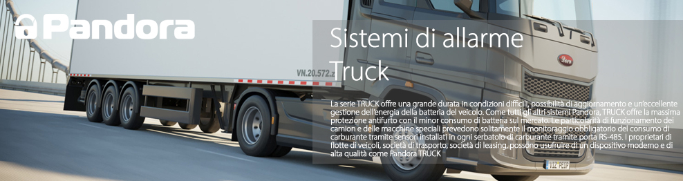 Pandora - Sistemi di Allarme per Truck