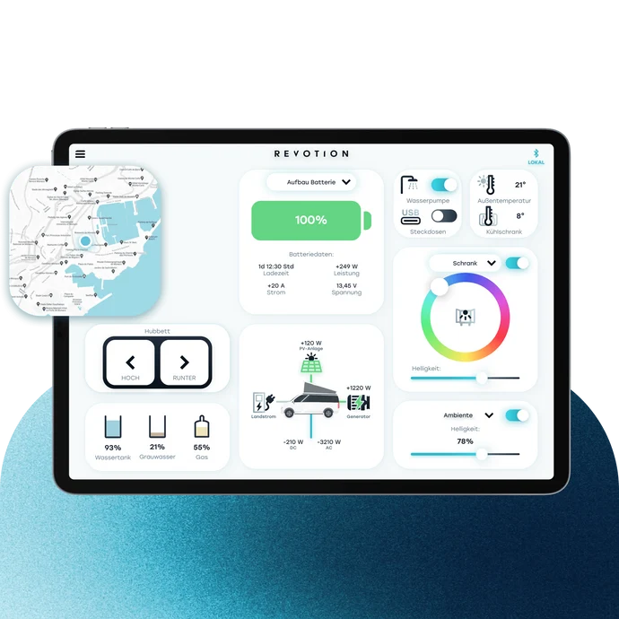 Revotion BRAIN collegamento wireless ai NODE