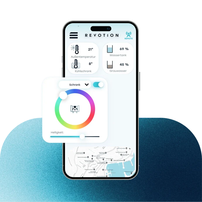 Revotion NODE Ambient controllo e dimmer LED RGB