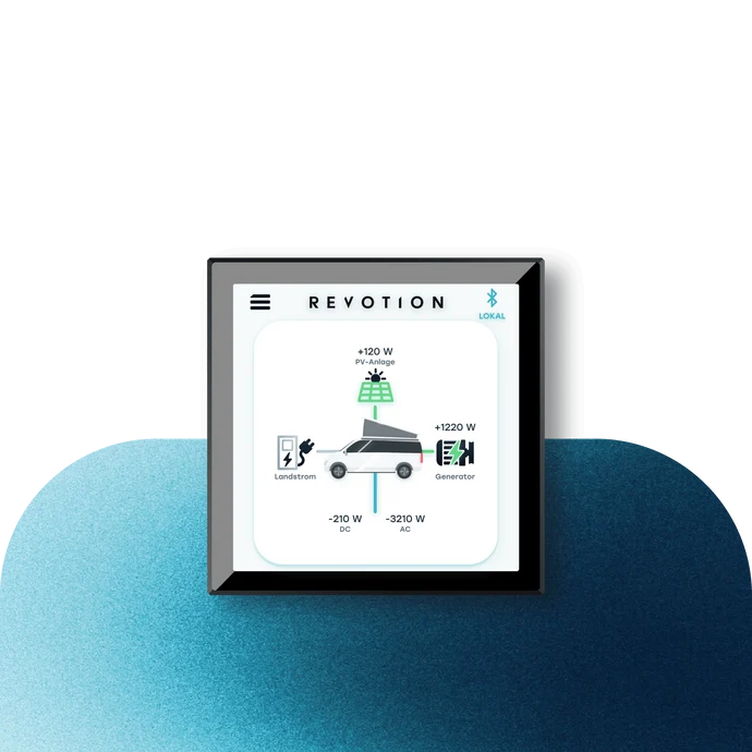 Revotion NODE Battery monitoraggio flussi di corrente