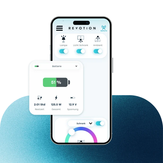Revotion NODE Battery High Current monitoraggio preciso della batteria