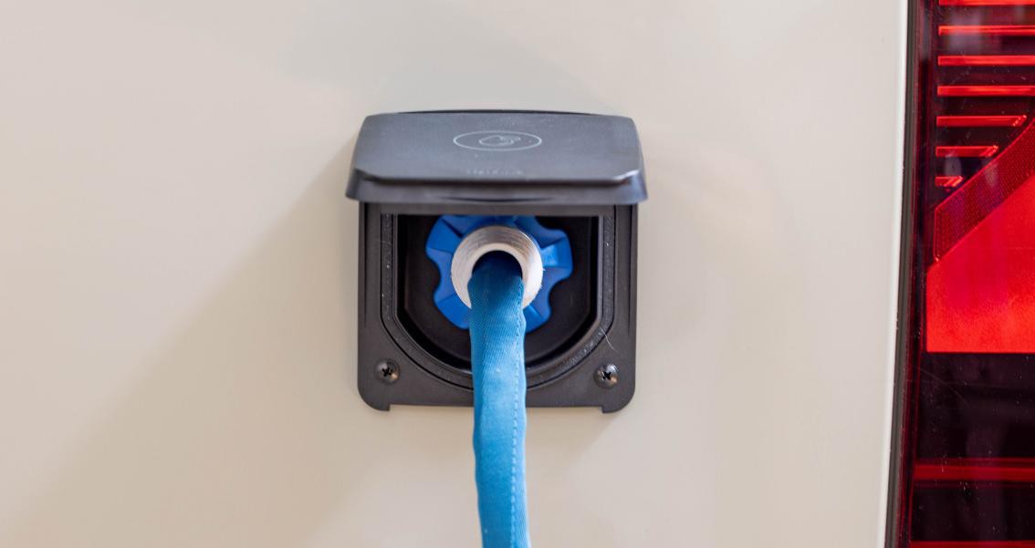 Presa Roam per il collegamento elettrico esterno del camper